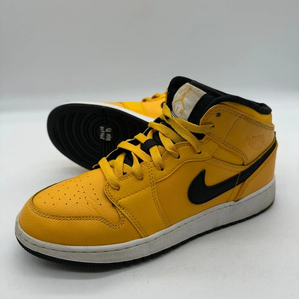 Nike 554725-700 Youth 7Y Air Jordan 1 Mid GS 